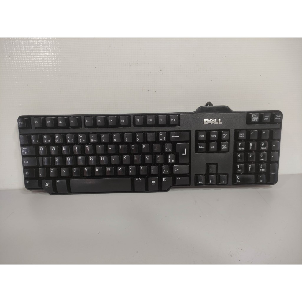 Leia - Teclado Pc Dell Usb Rt7d50 Abnt2 Ç (português) E4f | Shopee Brasil