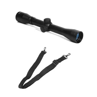 Luneta Carabina de Pressão 4x32 + Bandoleira em Oferta na Shopee