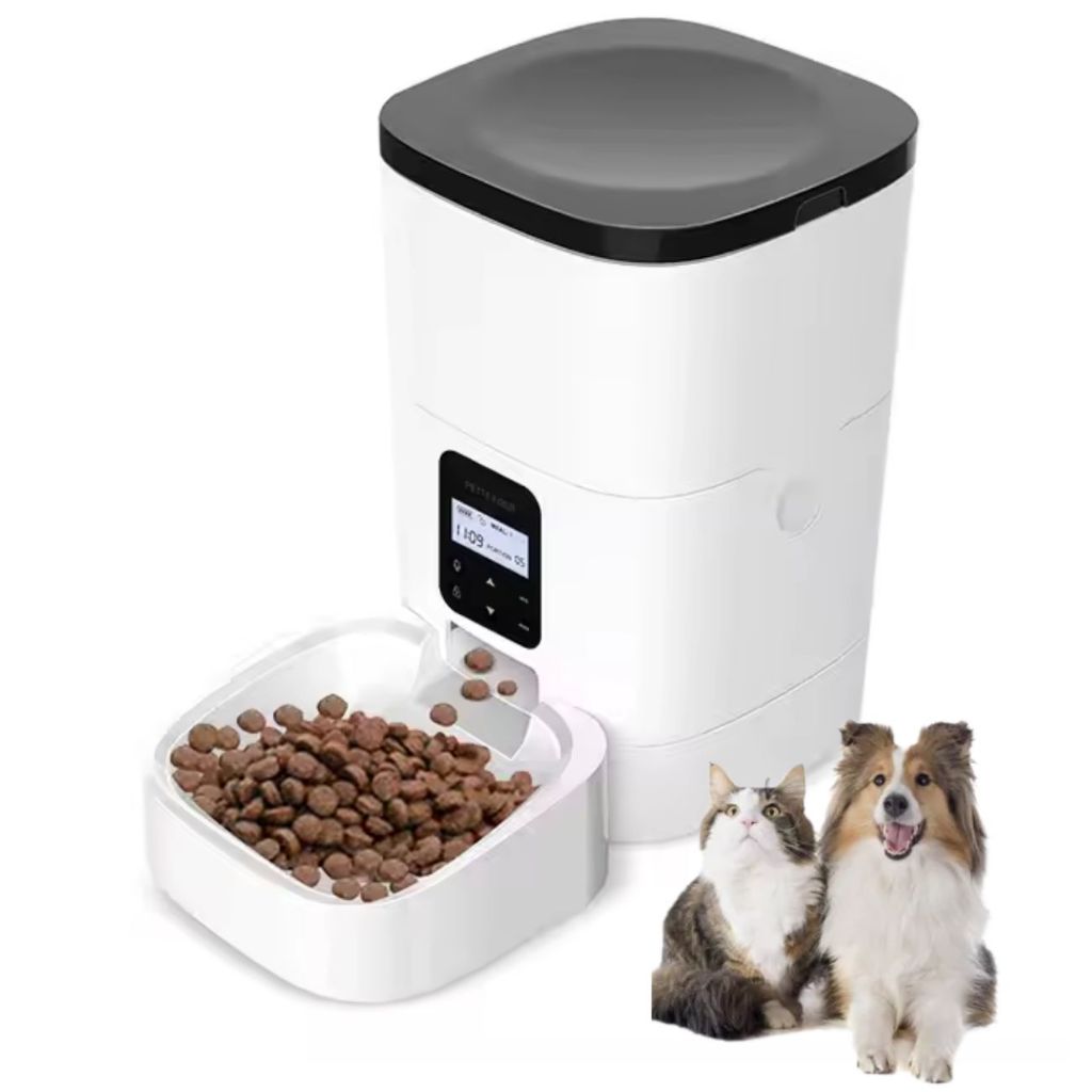 Comedouro Automático para Cachorro Gato Alimentação Inteligente e ...