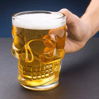 Caneca Caveira Rock Para Chopp Cerveja refrigerante 460ml