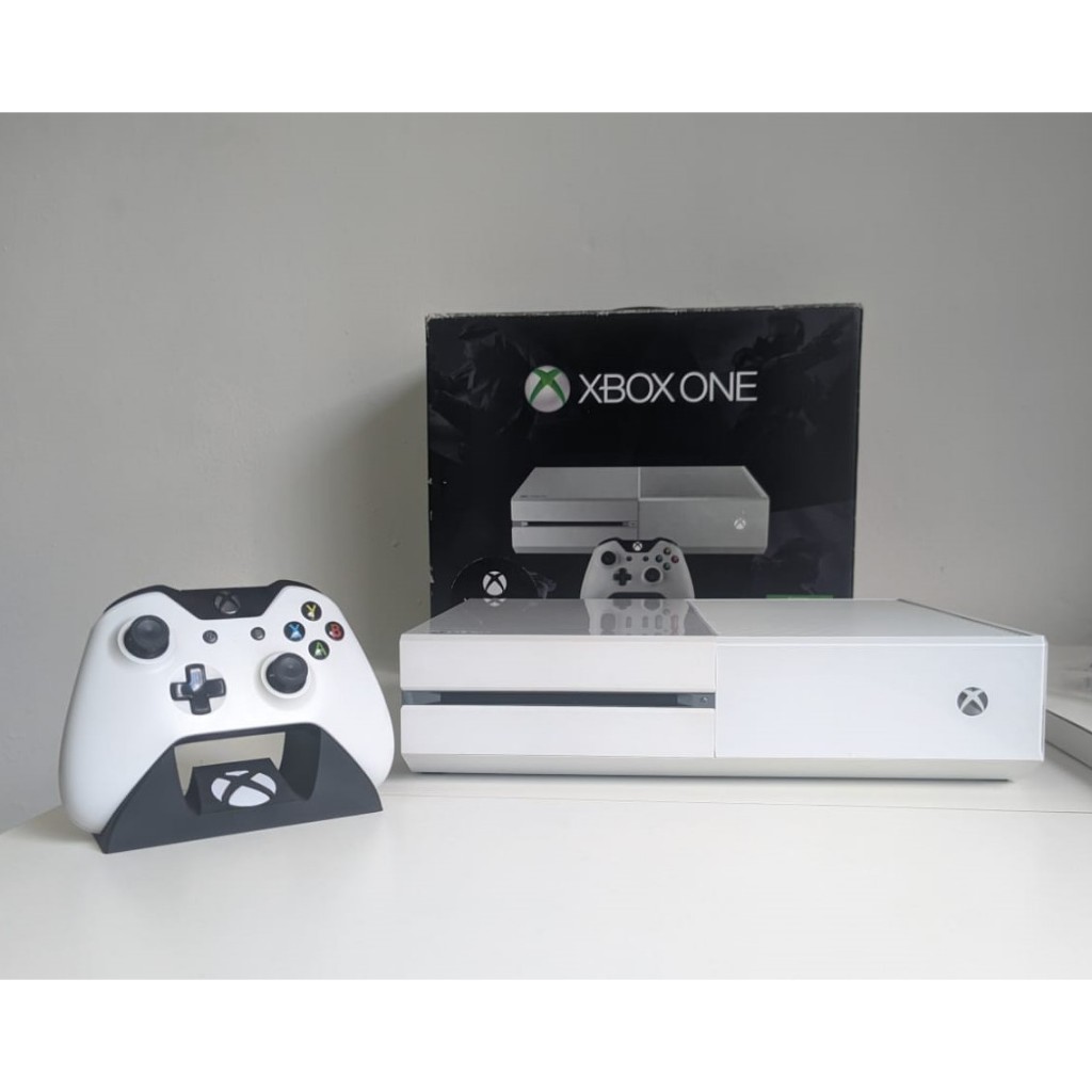 Xbox one Fat Branco Halo The Master Chief Edition | Shopee Brasil