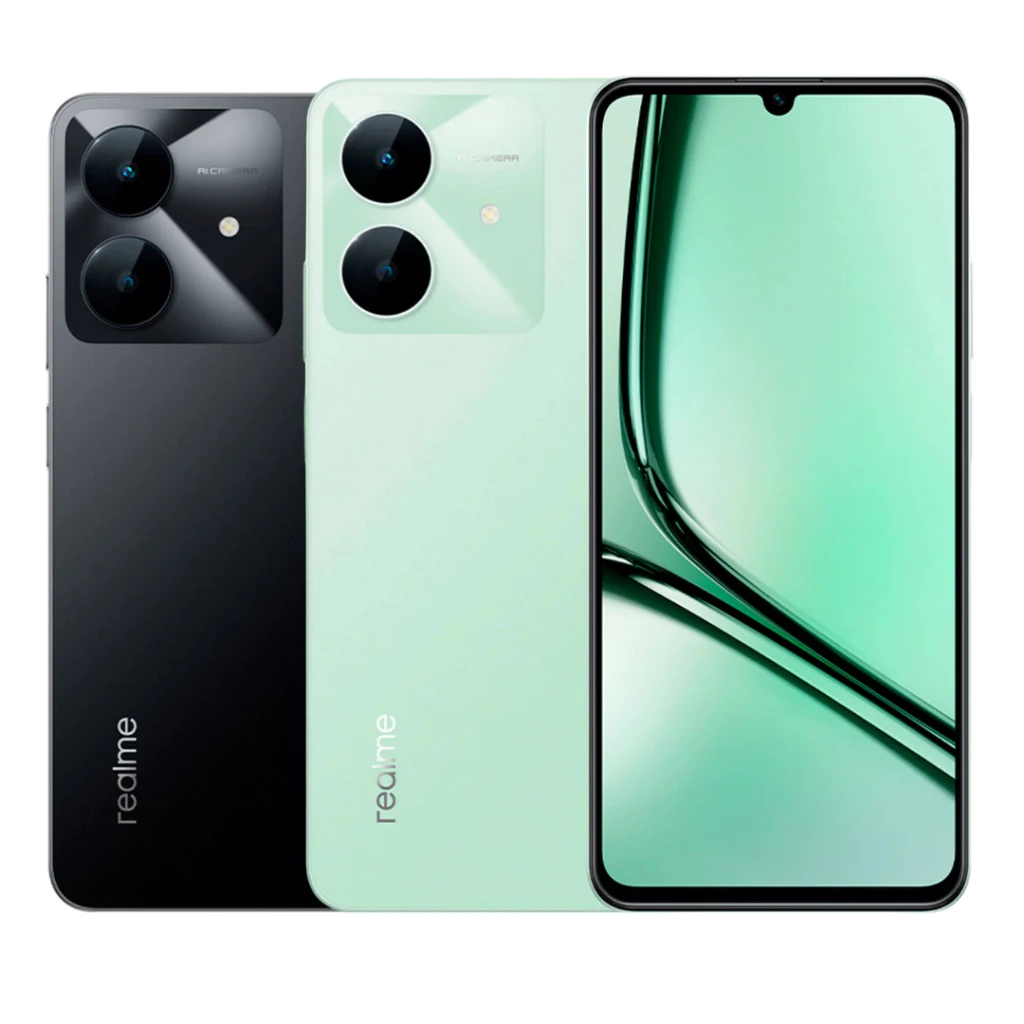 Realme Note 60X 4G 128GB 4GB RAM 64GB 3GB RAM Processador Unisoc T612 Bateria 5000Mah Novo Versão Global