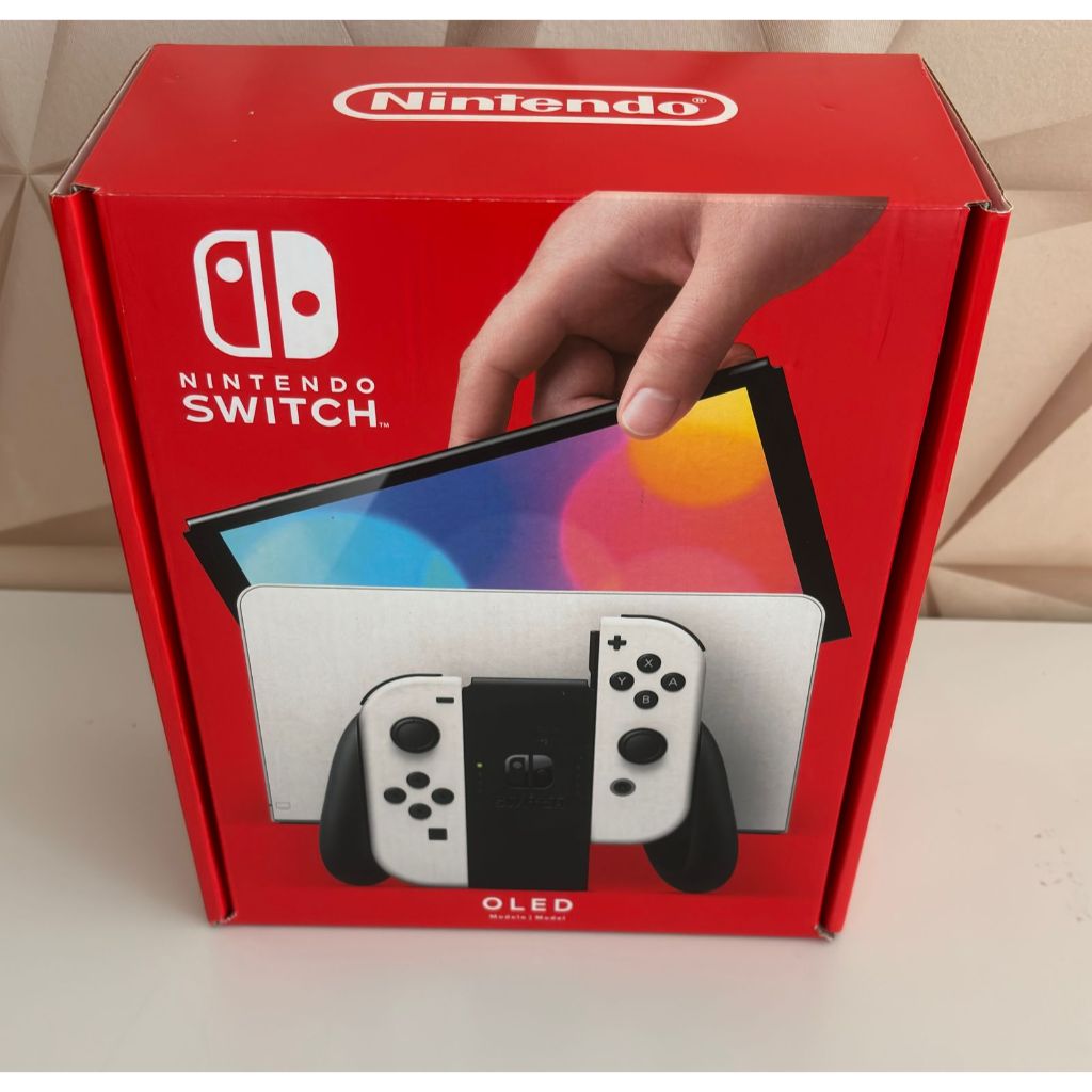 NINTENDO SWITCH OLED DESBLOQUEADO COM CARTAO SD DE 1TB ORIGINAL