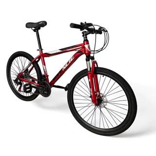 Bicicleta Aro 26 Aço Carbono Vivencie Freios a Disco e Suspensão com amortecedor 21 marchas em Oferta na Shopee
