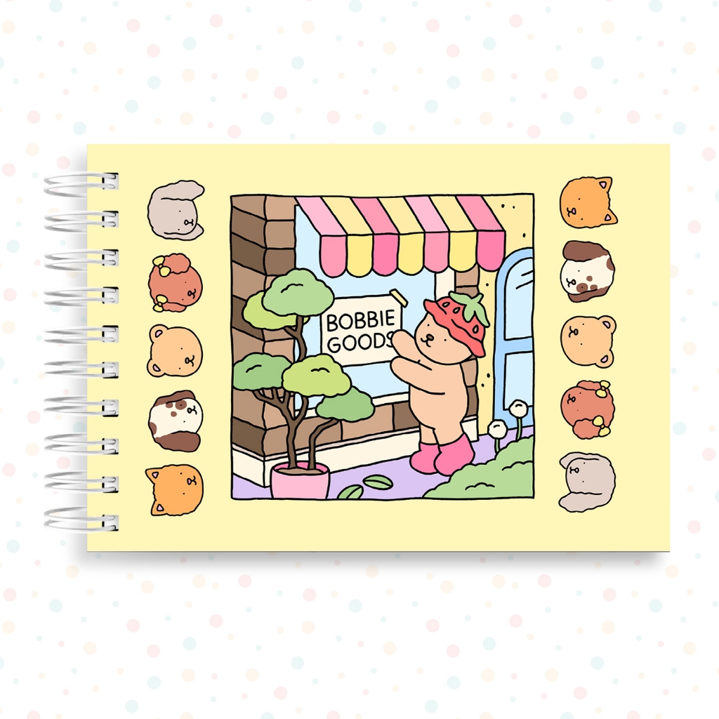 Livro de Desenho Pintura Ursinho Colorir Bobbie Goods 100, 50 ou 25 ...
