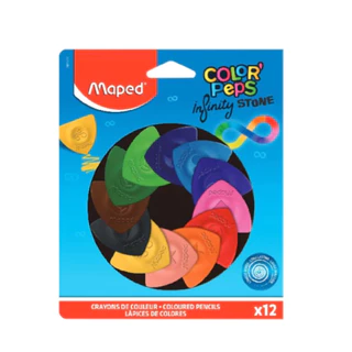 LÁPIS DE COR MAPED INFINITY TRIANGULAR 12 CORES LANÇAMENTO em Oferta na Shopee
