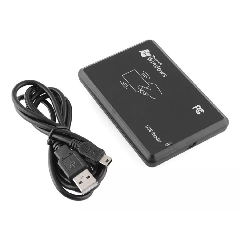 Leitor Cartão Nfc Tag Rfid 13.56mhz Usb - Plug And Play | Shopee