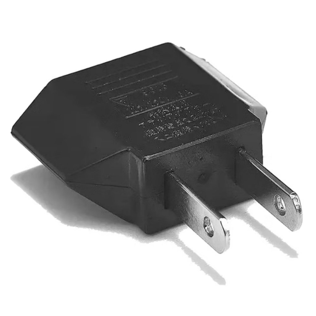 Adaptador plug de tomada chato internacional EUA USA UE Brasil | Shopee ...