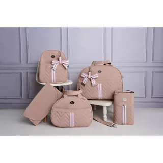 kit bolsa maternidade luxo e fita em Oferta na Shopee