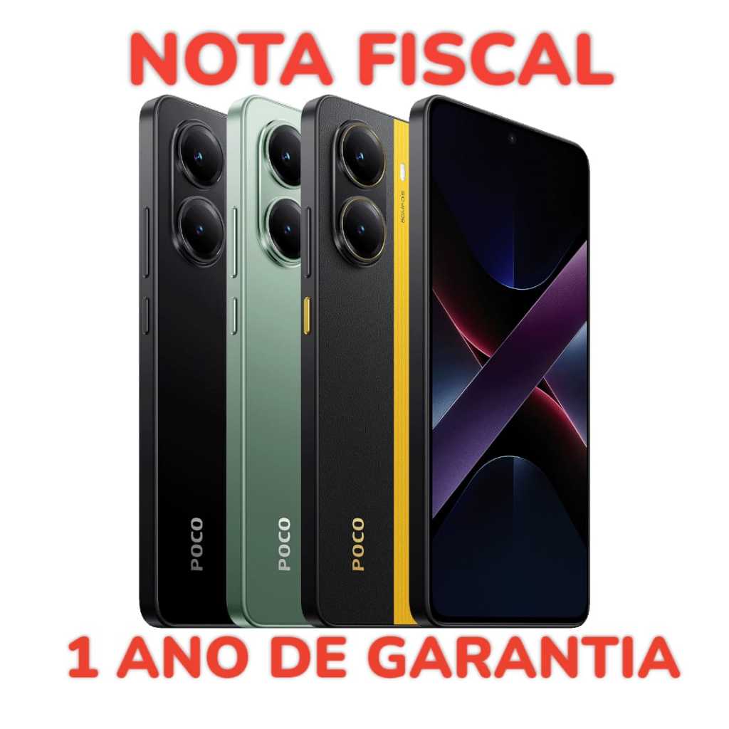 Smartphone Xiaomi poco x7 pro com garantia de um ano