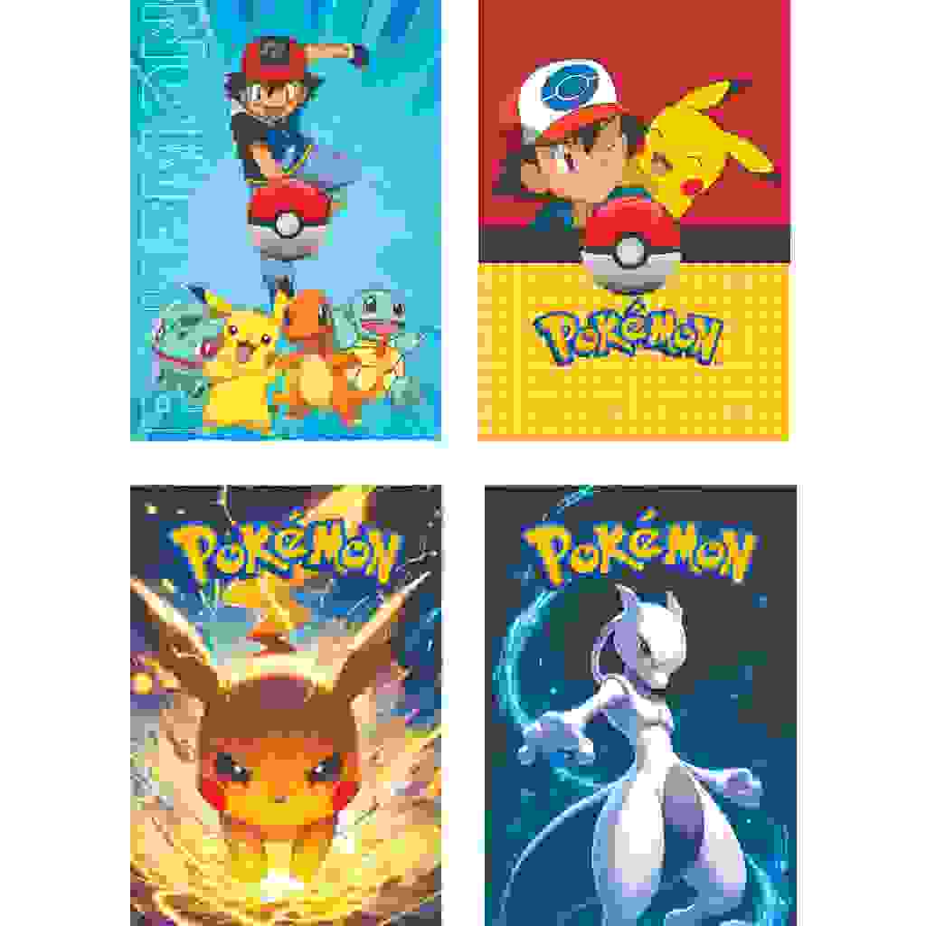 Capas Adesivas para Caderno Pokemon | Shopee Brasil