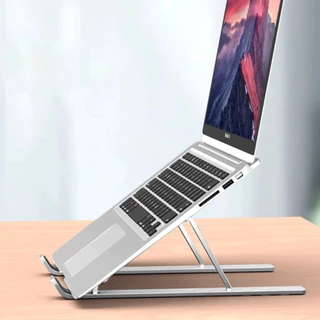 Suporte De Notebook De Metal Laptop Tablet Dobrável Ajustável
