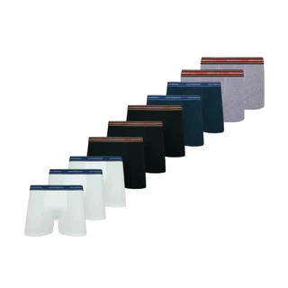 Kit 10 Cuecas Lupo Original Boxer Algodão Box Masculina Cotton Adulto Atacado