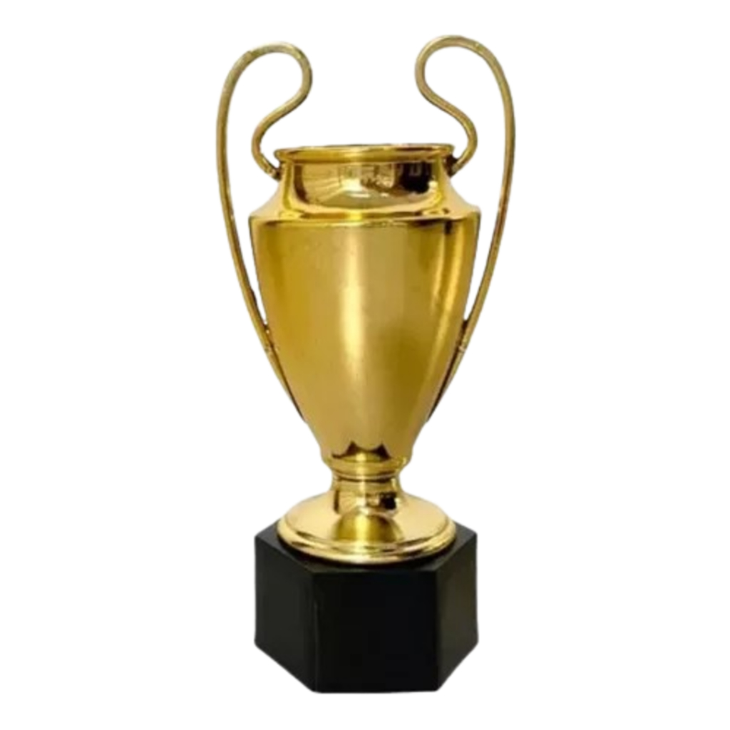 Taça Mini Troféu Estatueta 14cm
