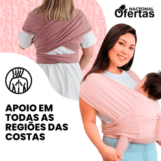 Sling de Vestir Canguru Bebê