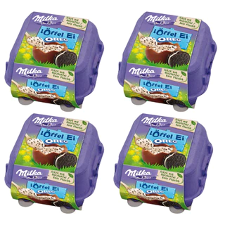 4 Milka Loffel Ei Ovos De Chocolate Com Recheio Oreo