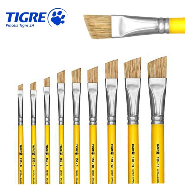 Pincel Chanfrado Tigre 150 1 UNIDADE