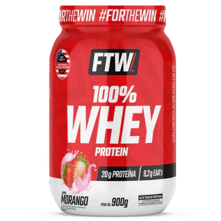 100% Whey protein Pote 900g - FTW