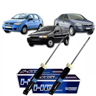 Par Amortecedor Traseiro Nakata Fiat Siena Palio