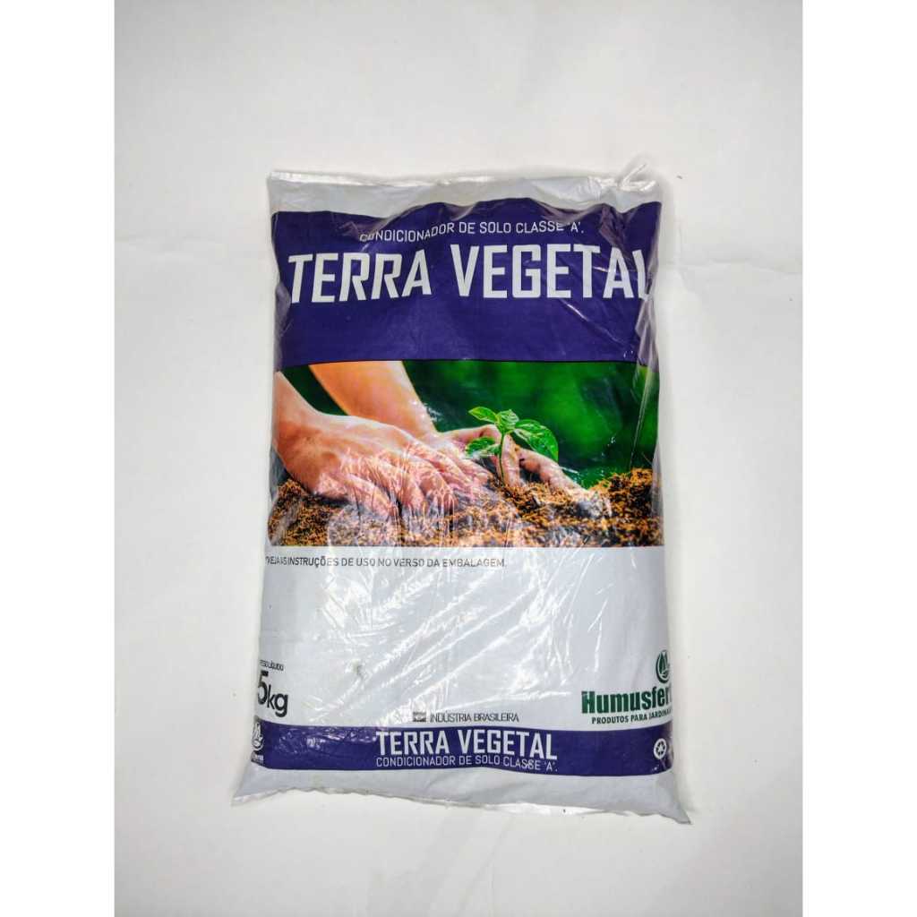 Terra Vegetal - Húmus Fértil 5Kg Solo Rico e Fértil para um Cultivo ...