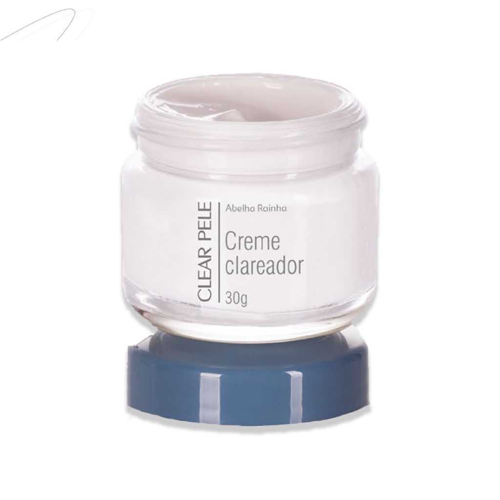 Creme Clareador Facial Rosto Noturno Abelha Rainha Melasma Manchas ...