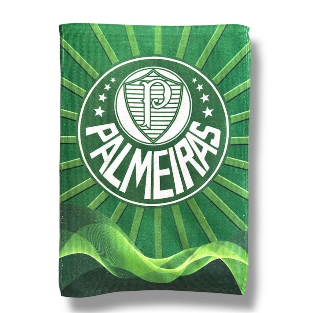 Dohler Sociedade Esportiva Palmeiras 06 Licensed Brazilian Velour Beach Towel – 55x27.5 Inches, Green