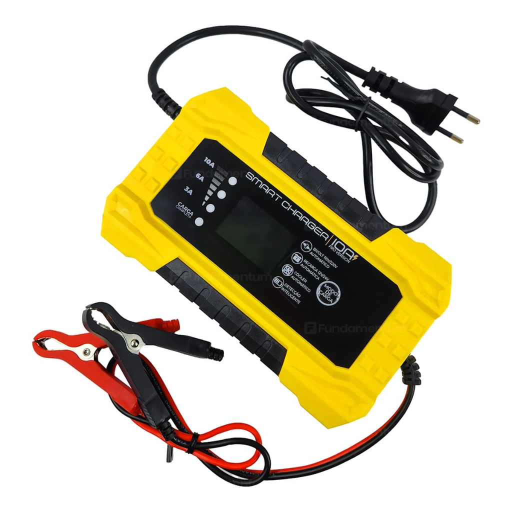 SmartCharger Pro Contest 充電器 Carregador de Bateria Automotivo Smart Charger 10 A Pro Digital