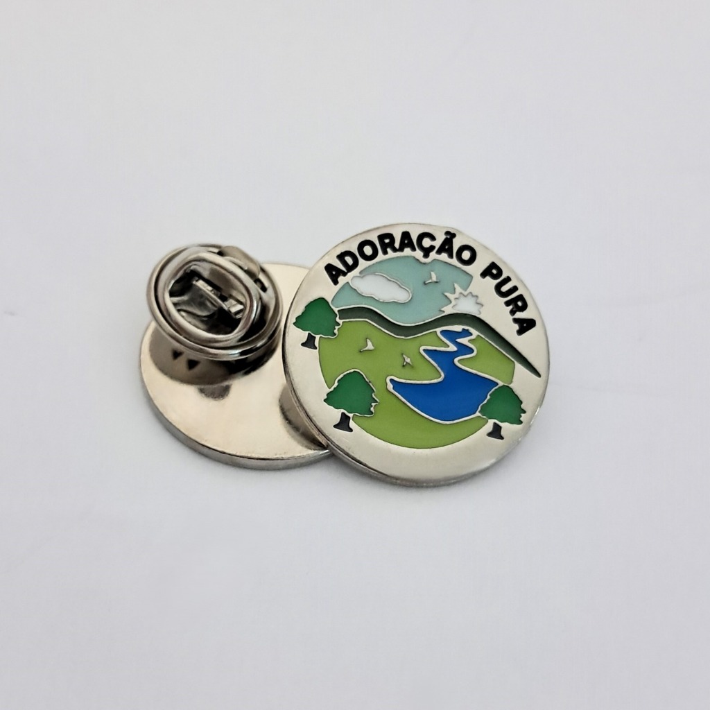 Pin Congresso 2025 Adoração Pura - Broche Boton jw