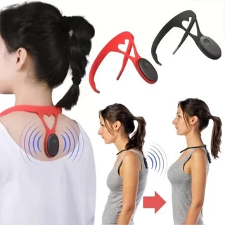 colete corretor eletronico sensor inteligente corretor de postura feminino Para Pescoço Vibração postura