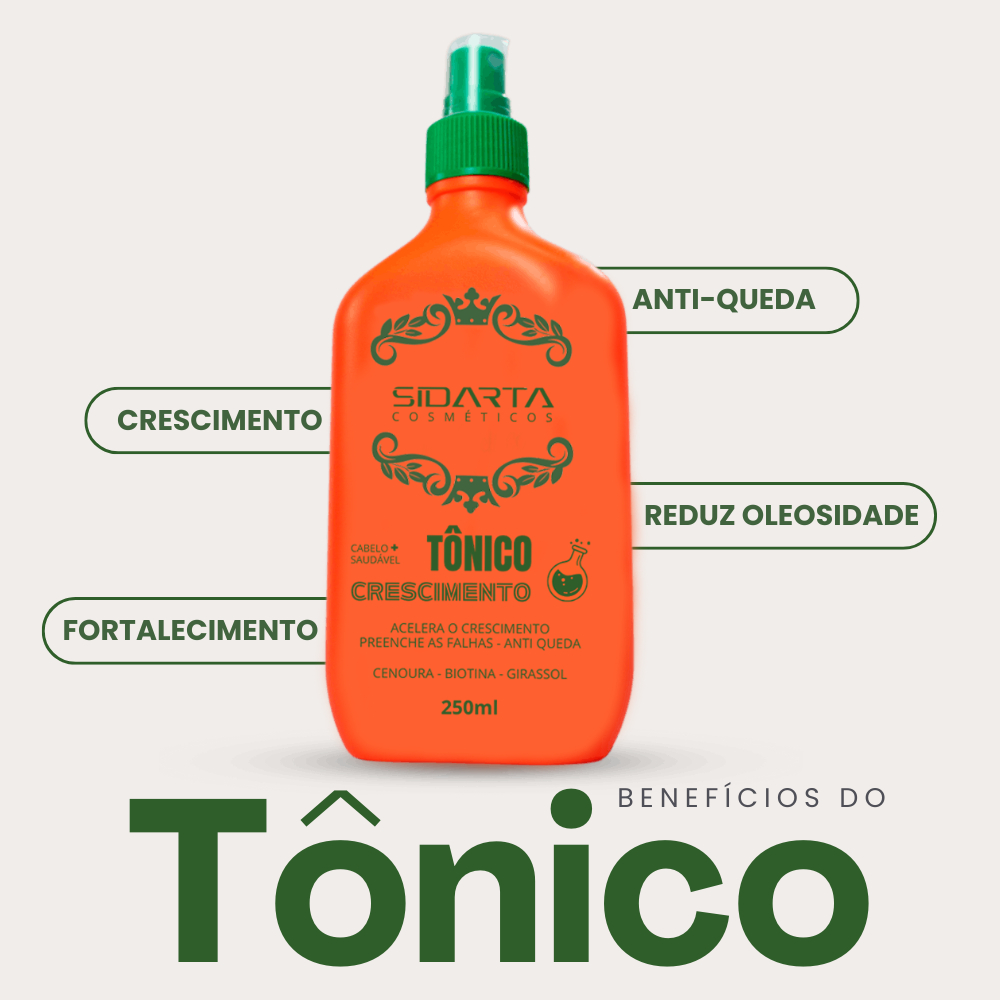 Super Tônico capilar crescimento e anti-queda