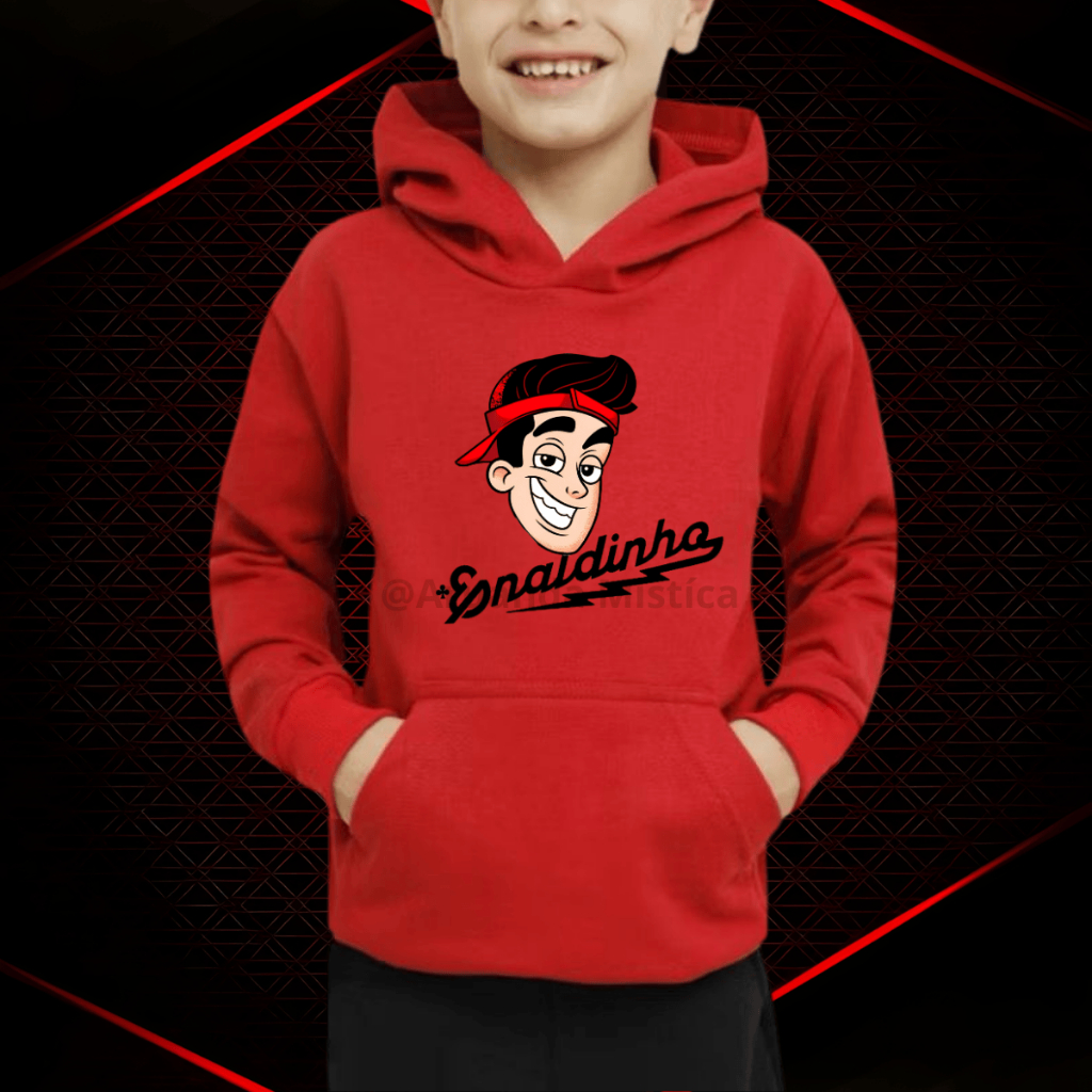 Moletom Infantil Enaldinho Youtuber Gamer Blusa De Frio Flanelada ...