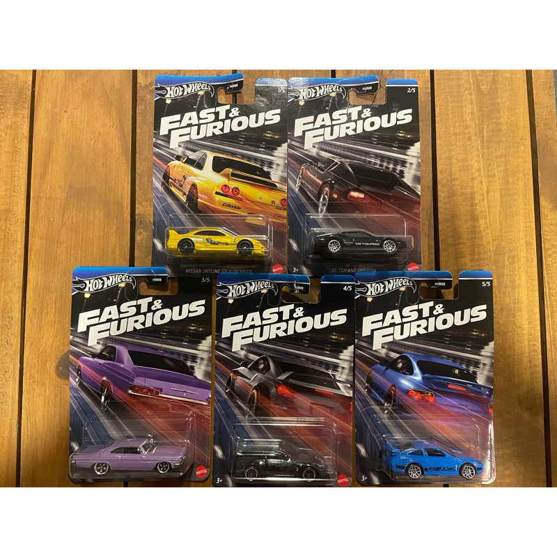 Hot Wheels - Set Velozes e Furiosos - Fast and Furious - Racing