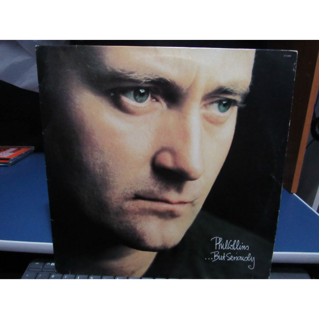 Disco Lp Vinil Phil Collins - But Seriously Com Encarte | Shopee Brasil