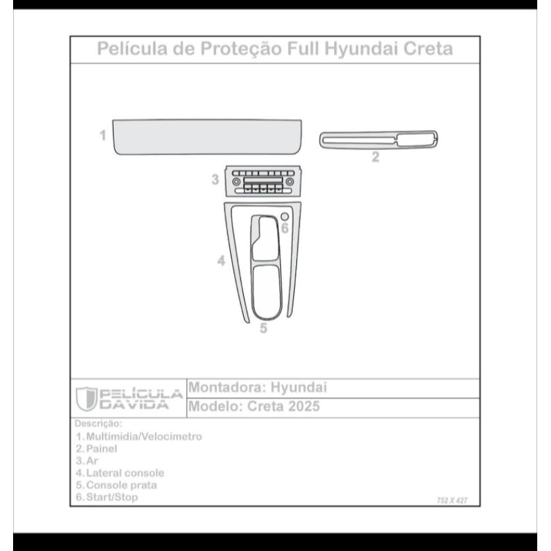 Pre Cut Ppf Hyundai Creta Br 2022