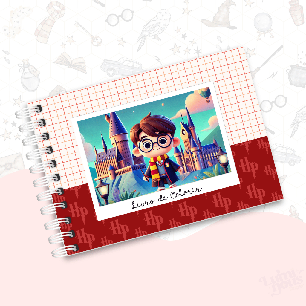 Livro de colorir Harry potter estilo bobbie goods | Shopee Brasil