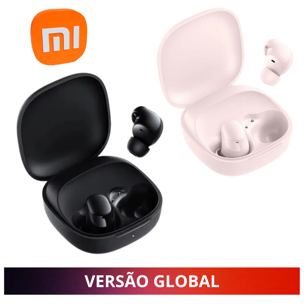 Fone de Ouvido Sem Fio Xiaomi Redmi Buds 6 Play 36 Horas de Bateria ...