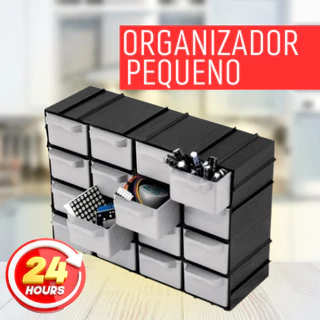 Organizador para Pequenos Objetos 16 Mini Gavetas - Pregos/Parafusos -CASA- ORGANIZAÇÃO- FERRAMENTAS