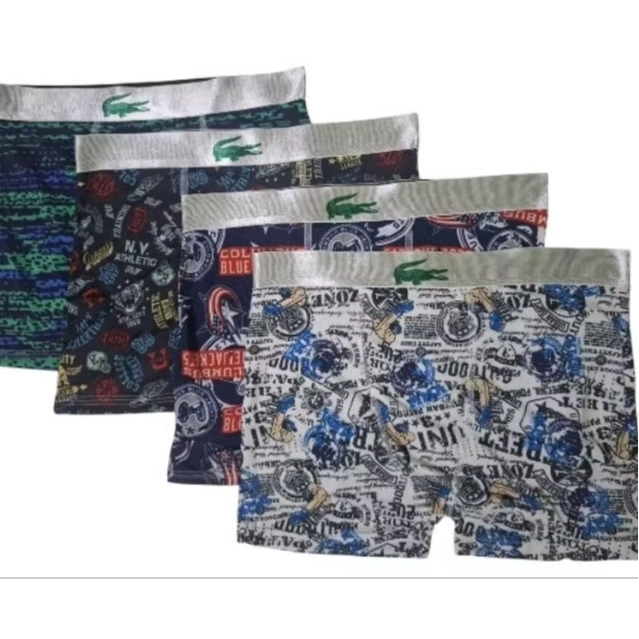 kit 10 coeca box com forro de algodão kit 05 cuecas boxer micro fibra ...