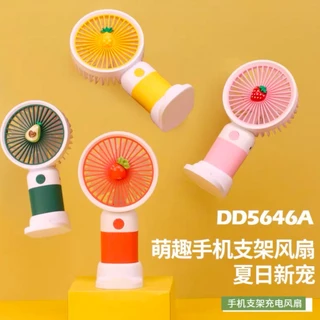 Kit 1/3/5 peças/Mini Ventilador Portátil Mão/Mesa Recarregável USB com Adesivo e Suporte em Oferta na Shopee