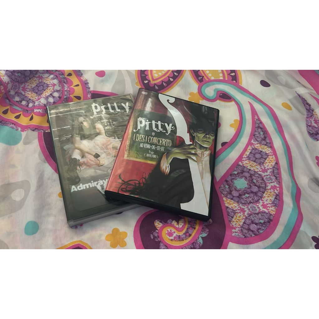 DVDs Pitty Adimiravel Video Novo / Desconcerto Ao Vivo - DVD007 ...