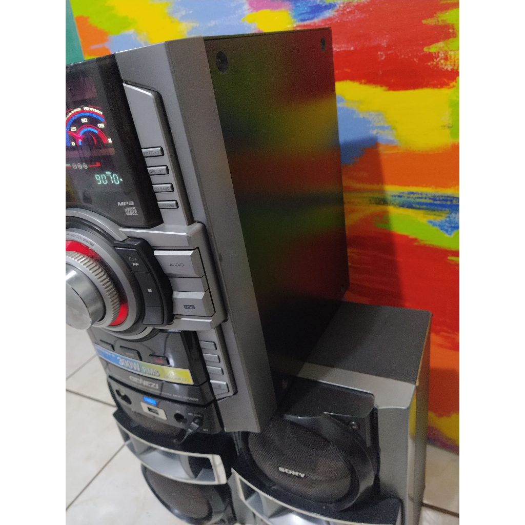 Mini System Sony Mhc-gt222 - SEM AS CAIXAS | Shopee Brasil