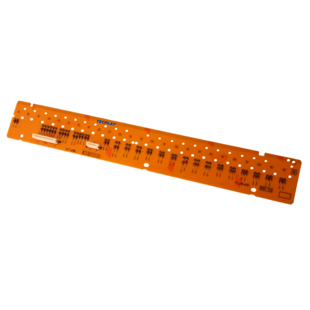 Placa P/ Teclado Yamaha Psr Sx700 Sx900 Regua Direita Mk-h Yj646
