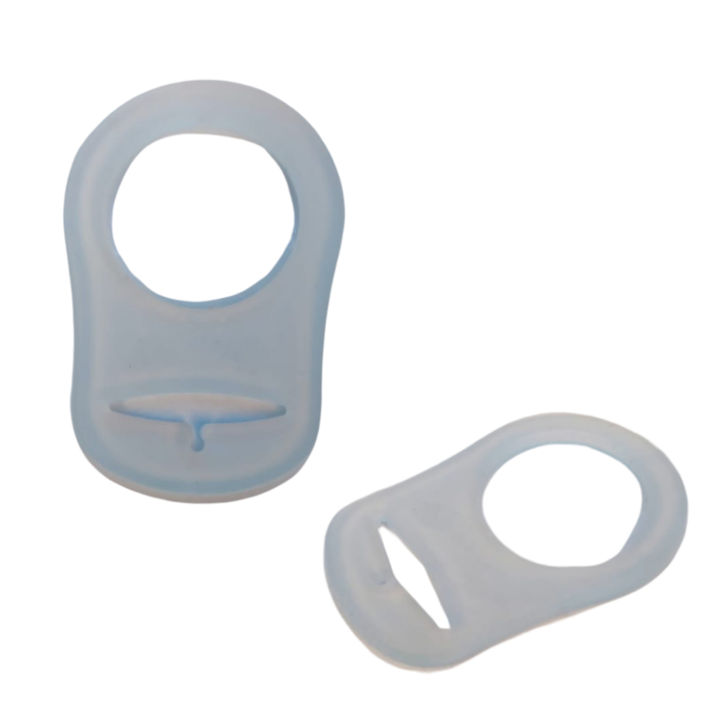 kit com 3 Adaptador de Chupeta em Silicone Universal - Compa
