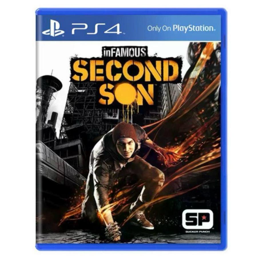 Infamous Second Son Ps4 Mídia Física Capa Azul | Shopee Brasil