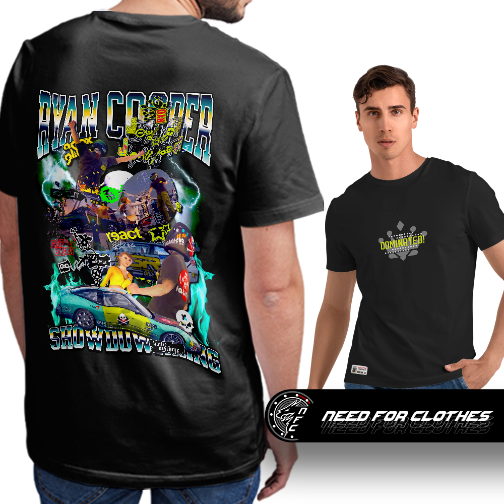 Camiseta Ryan Cooper, Need for Speed ProStreet, Showdown King