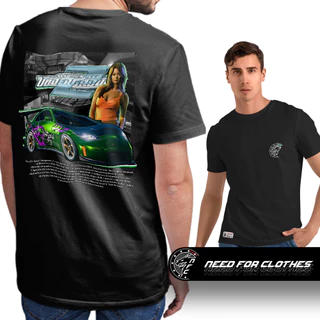Camiseta Need for Speed Underground 2, Rachel Teller, Nissan 350Z, Cultura Tuning