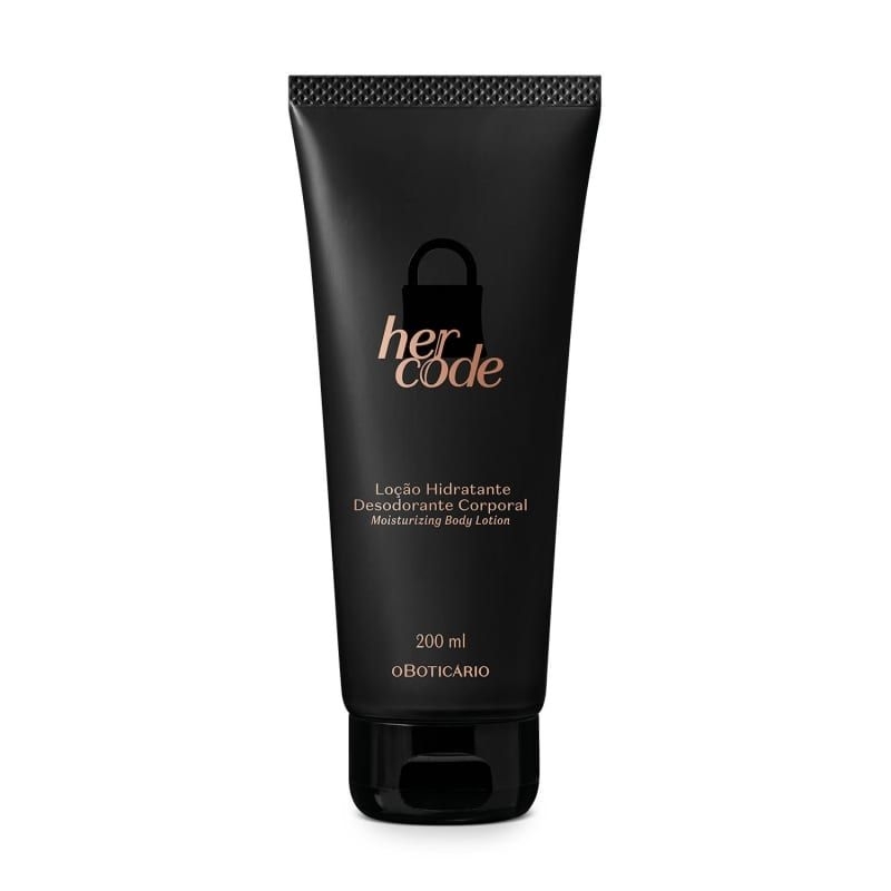 Her Code - Creme hidratante corporal 200ml - o Boticário | Shopee Brasil