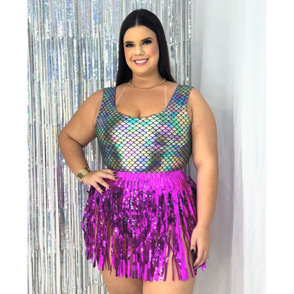 BODY METALIZADO PLUS SIZE / CARANAL / FOLIA/ FANTASIA PLUS SIZE ...