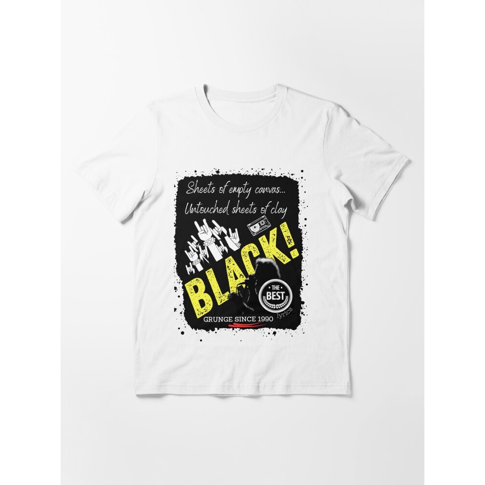 Camiseta Pearl Jam e Eddie Vadder Album Ten Alive Jeremy Black