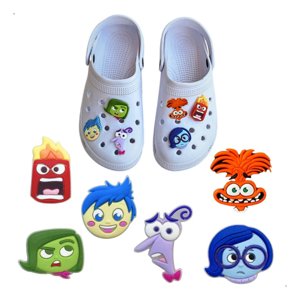 Botons Pin Kit Com 6 Compatível Crocs Babuche Divertidamente | Shopee ...